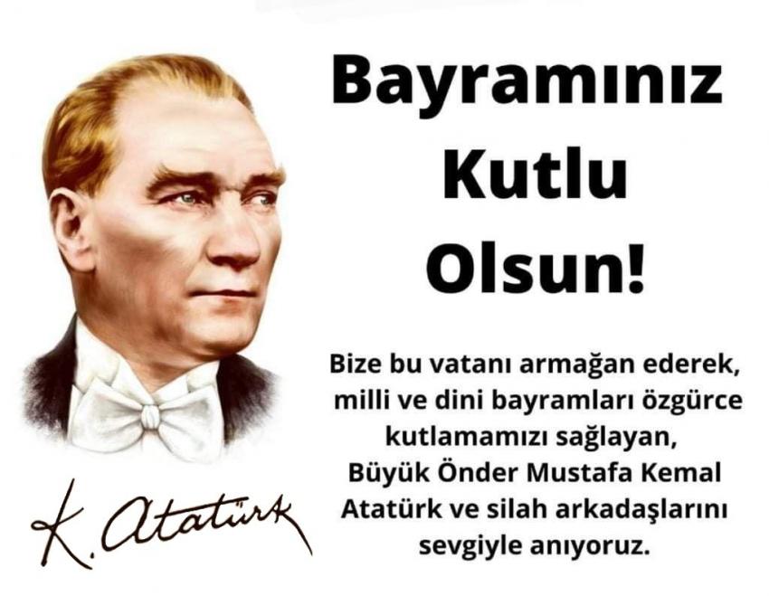 23 NİSAN ULUSAL EGEMENLİK VE ÇOCUK BAYRAMIMIZ KUTLU OLSUN