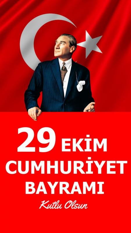 CUMHURİYETİN 102'NCI YILDÖNÜMÜ KUTLU OLSUN